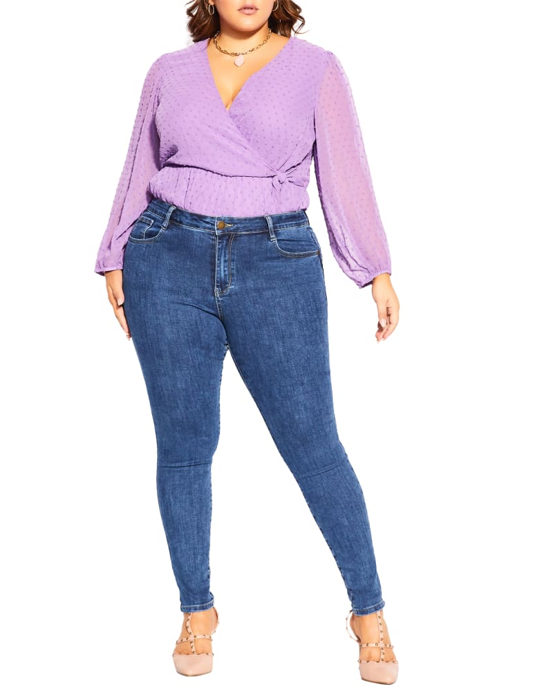 Plus size model wearing  by City Chic | Dia&Co | dia_product_style_image_id:188472